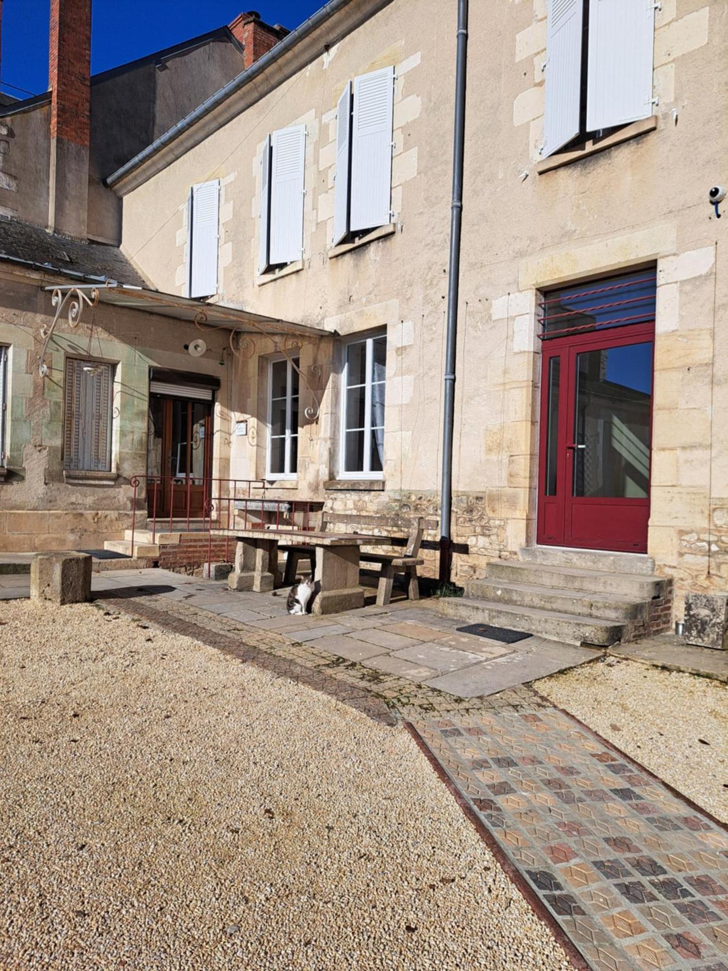 Bed and Breakfast Au P'Tit Gueul'Ton Les Aix-d'Angillon Exterior foto